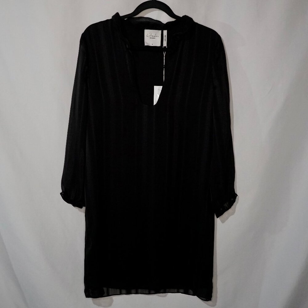 NEW L'Academie Long Sleeve Dress Black Size M